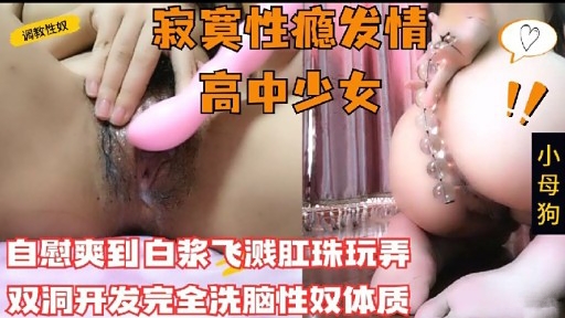 [SSNI-789] 极品高中少女沦陷调教 双洞爆操白浆狂喷
